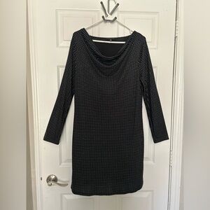 Cynthia Steffe Black and White Long Sleeve Dress